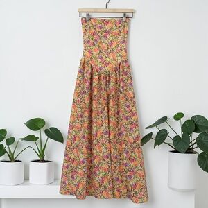 Resah Strapless Floral Mini Dress